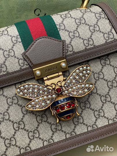 Сумка женская натуральная кожа Gucci