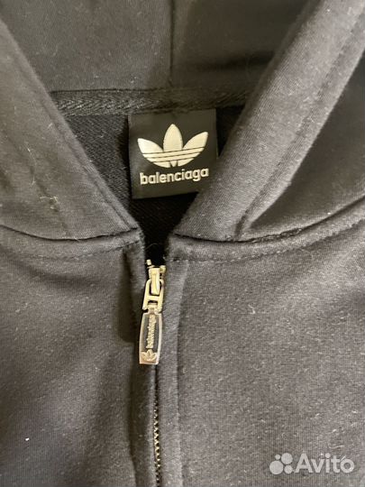 Зип худи Adidas x balenciaga