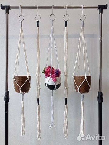 Кашпо макраме