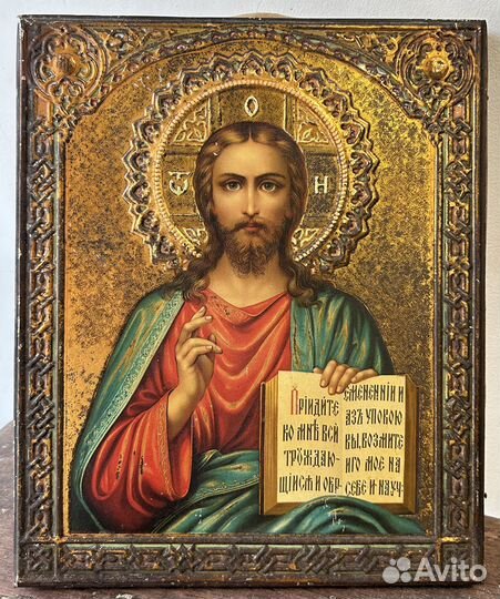 Икона Господь Вседержитель Накатка