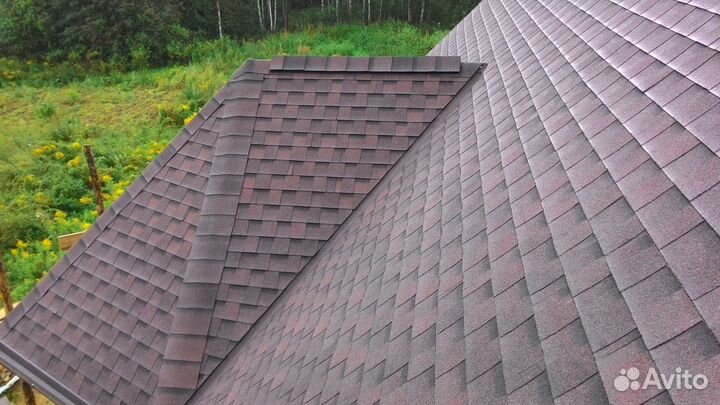 Монтаж гибкой черепицы на крышу