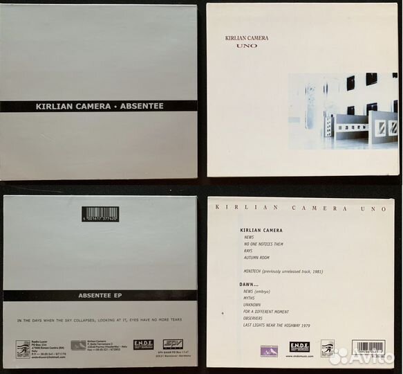 Kirlian Camera - Still Air -Absentee-Uno