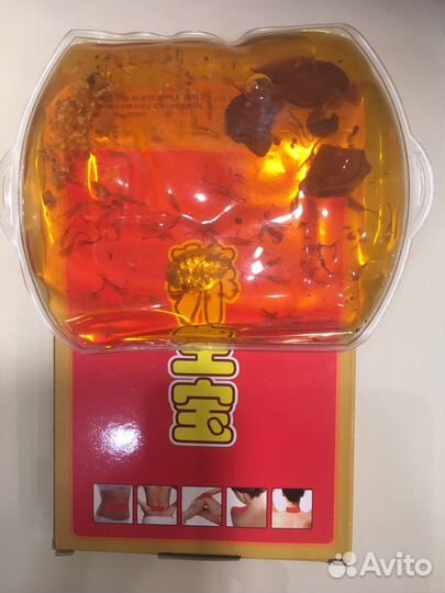 Грелка самонагревающаяся солью и травами Китай