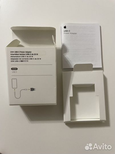 Адаптер Apple Type C коробка оригинал