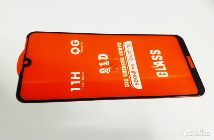 Защитное стекло huawei y7 2019