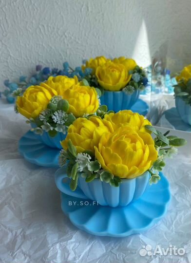 Букет.букет из мыла,подарок