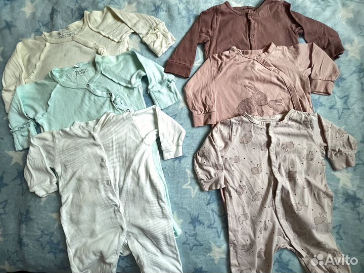 Детские вещи пакетом от 0 до года