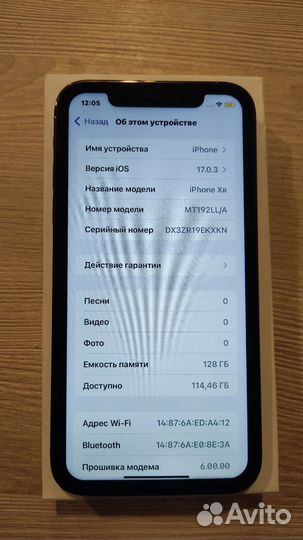 iPhone Xr в корпусе 14 pro 128 Gb