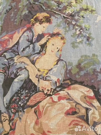 Канва для вышивания СССР с рисунком