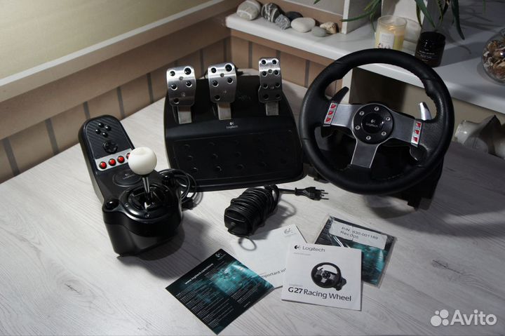 Игровой руль logitech g27 с кпп 900