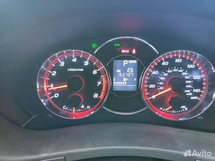 Приборная панель субару