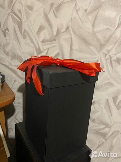 Настоящая роза в колбе