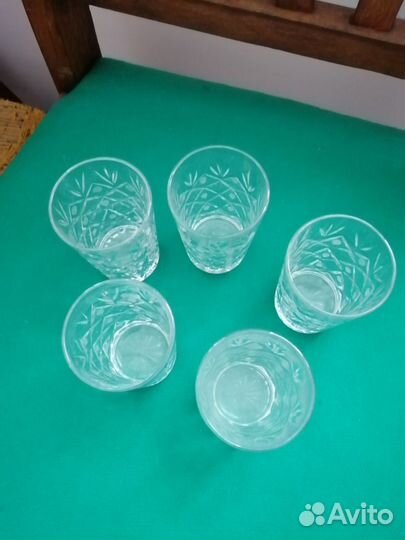 Стопки хрустальные СССР цена за все