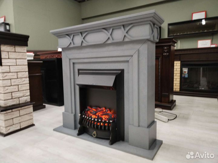 Камин электрический с порталом