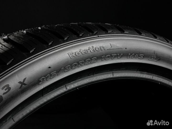 Hankook Winter I'Cept Evo 3 X W330A 315/30 R22 и 285/35 R22 113V