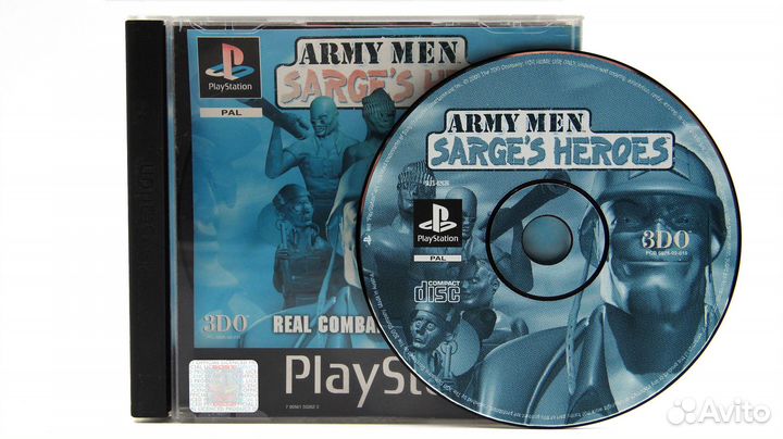 Army Men Sarge's Heroes для PS1