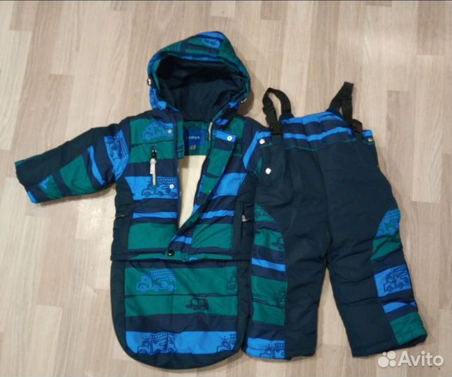 Костюм трансформер зима 0-74