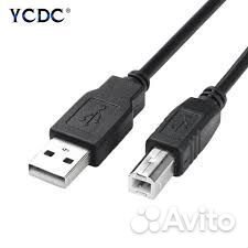 Кабели шнуры на принтер LPT и USB (новые), Jack