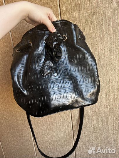 Сумка Versace натуральная кожа