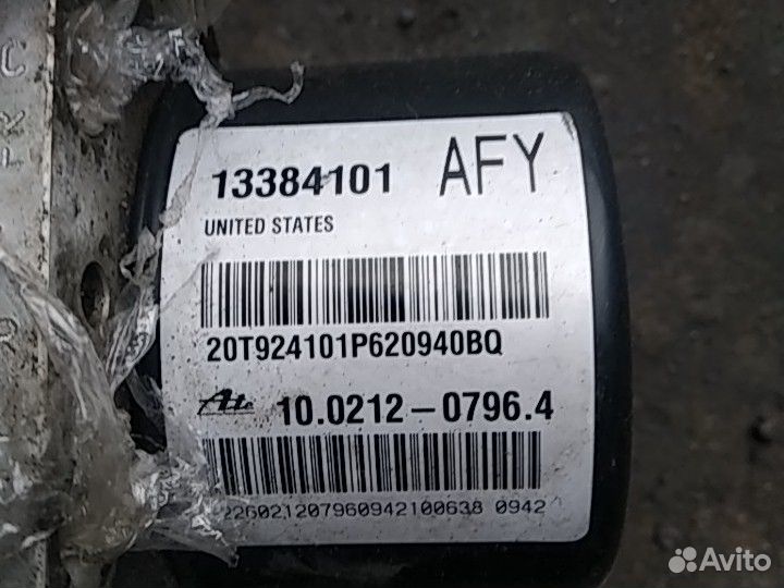 Блок ABS Opel Astra J GTC