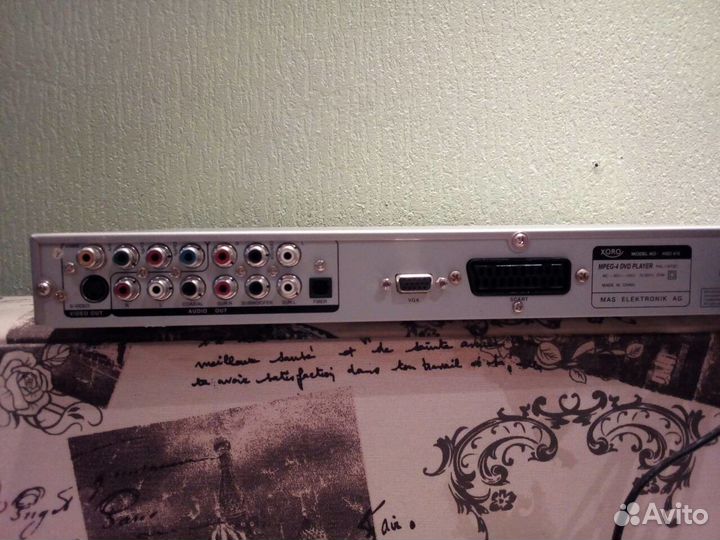 Dvd плеер хоro 410 перестал включатся