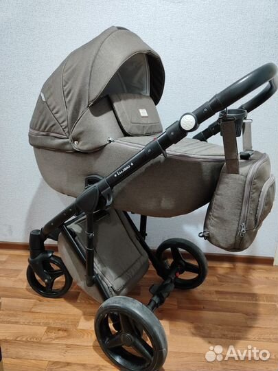 Коляска 2 в 1 adamex luciano