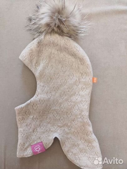 Шапка шлем nels 56 балаклава заяц