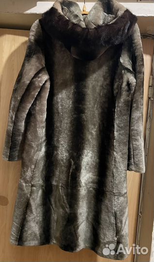 Шуба женская натуральная мутон