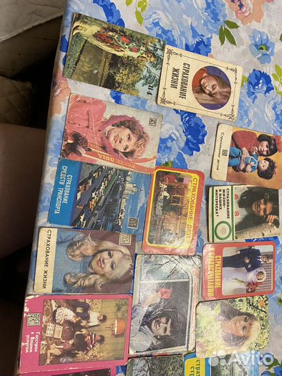 Переливные календарики календарики СССР