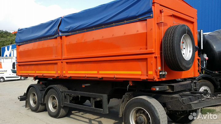 Тент Полог на самосвальный прицеп Зерновоз