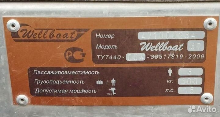 Лодка Wellboat 37