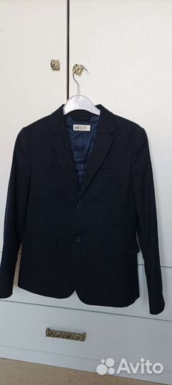 Пиджак для мальчика 140 h&m