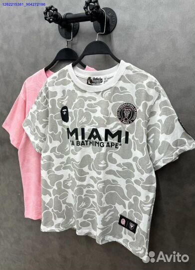 Футболка Bape Miami Белая (Арт.17488)