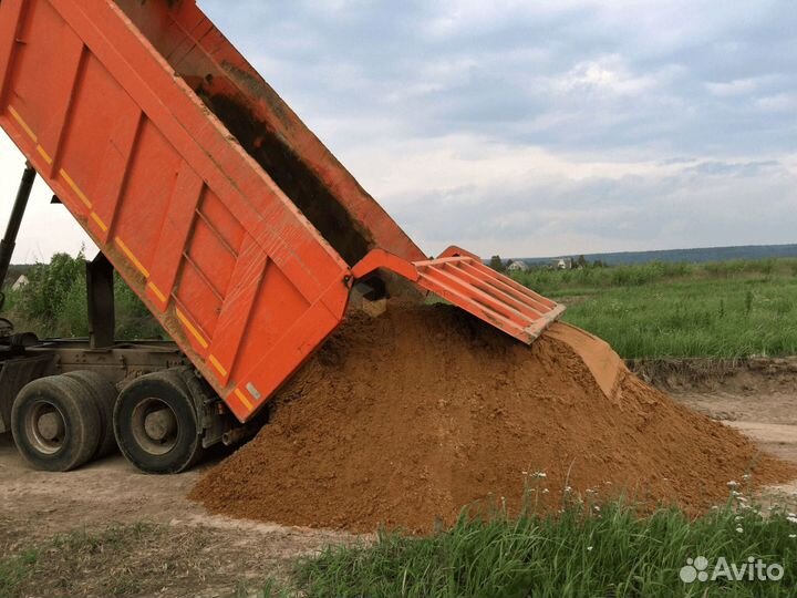 Песок карьерный под брусчатку