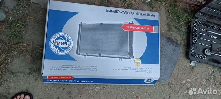 Радиатор охлаждения priora с кондиционером