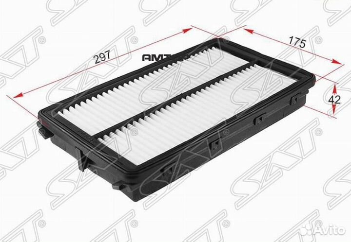 SAT ST-28113-A9200 Фильтр воздушный KIA sorento pr