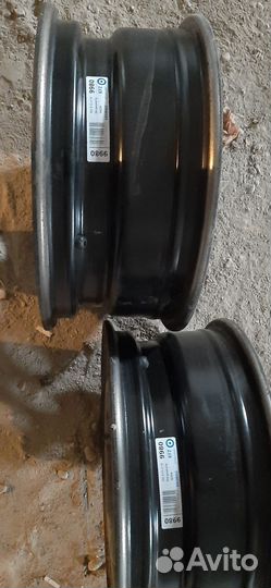 Диски штамповка р 16 mazda 4шт