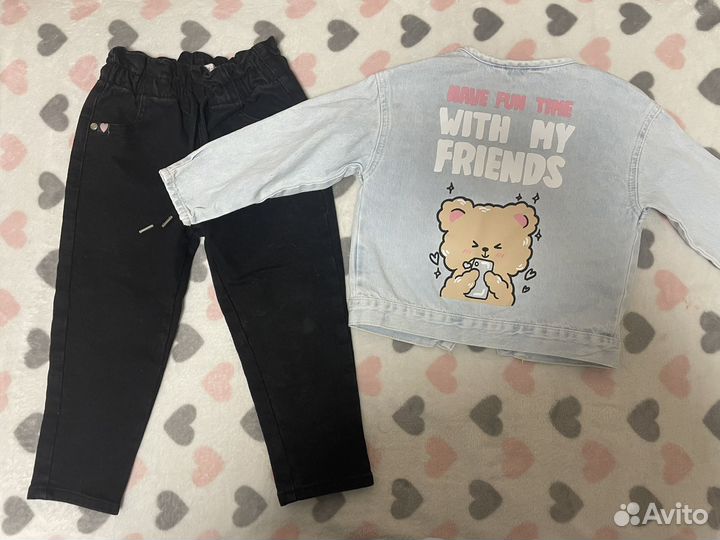 Пакет одежды для девочки 98-104