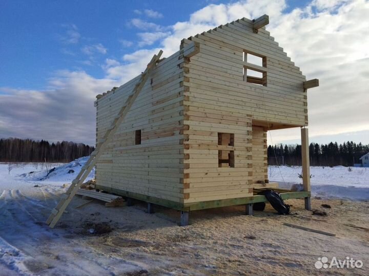 Домокомплект из профилированного бруса