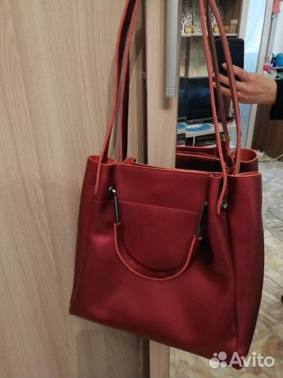 Cумка нат. кожа