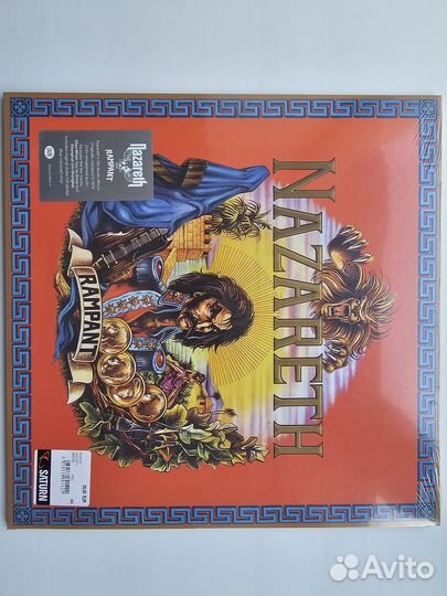 Виниловая пластинка Nazareth Rampant (Blue Vinyl)