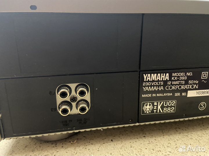 Кассетная дека yamaha