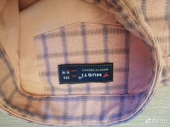 Рубашка р. 134 для мальчика