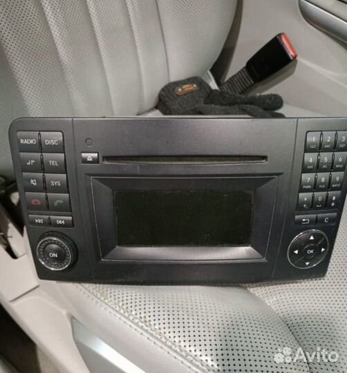 Магнитола mercedes ml w164