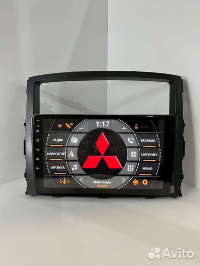 Магнитола mitsubishi pajero 4 Android