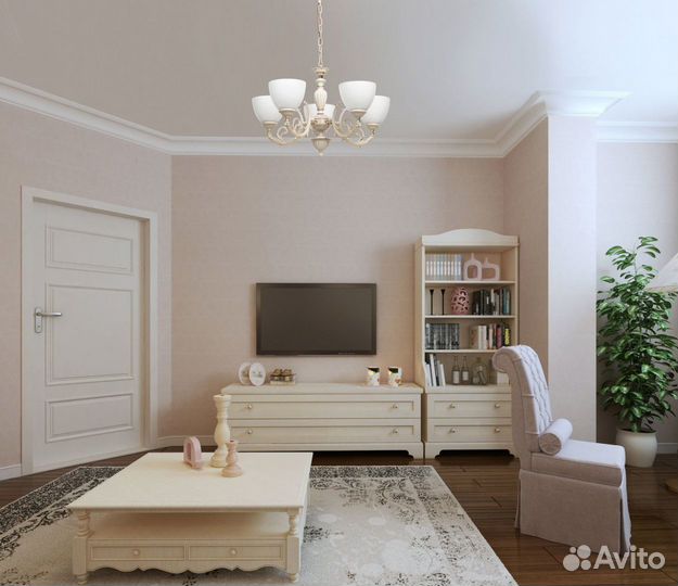 Люстра подвесная в спальню прованс