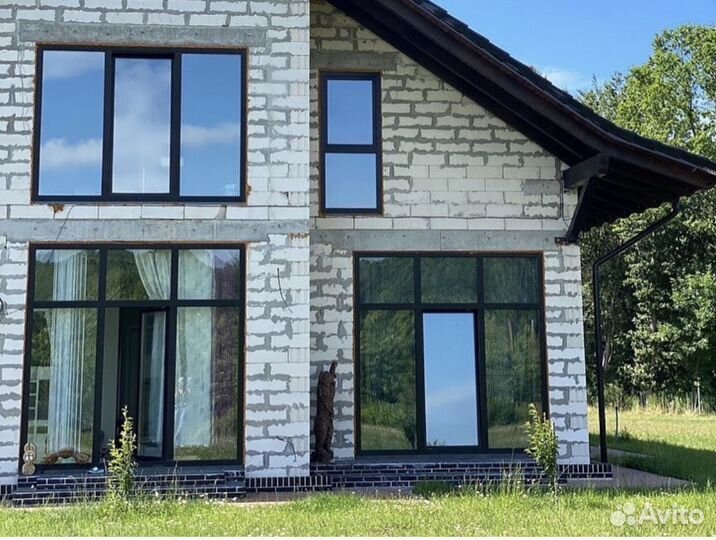 Остекление AL/пвх профилем балкона,лоджии