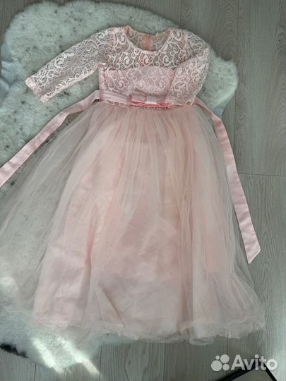 Пышное платье для девочки 122 128