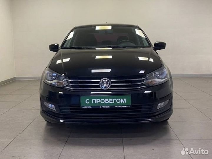 Volkswagen Polo 1.6 AT, 2015, 123 689 км