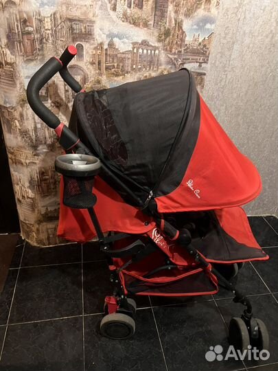 Коляска трость silver cross с подстаканником